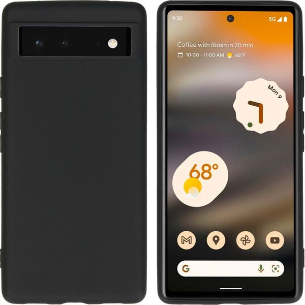Imoshion Custodia Protettiva Google Pixel 6A Back Cover Custodia Per Telefono Cellulare Per Google Pixel 6A - Nero-image