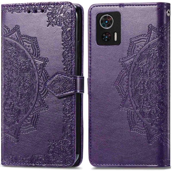 Motorola Edge 30 Neo Sleeve - Pelle Finta - Flip Cover Imoshion - Viola-image