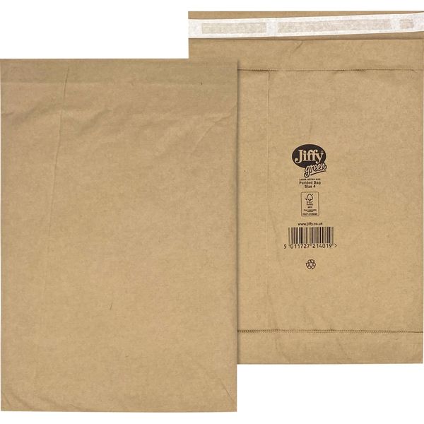 Jiffy Papierpolstertasche Nr.4 30001314 Br 100 St./Pa-image