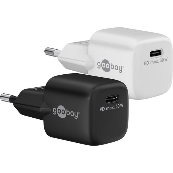 Goobay 59716 Caricabatterie Per Dispositivi Mobili Smartphone, Tablet Bianco Ac Ricarica Rapida Indoor-image