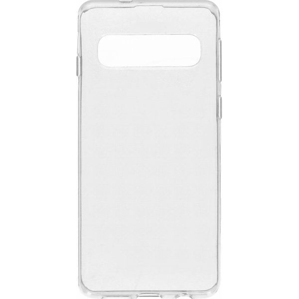 Samsung Galaxy S10 Cover - Silicone - Custodia Morbida Accezz/Copertura Posteriore - Trasparente-image