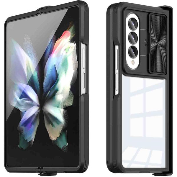Samsung Galaxy Z Fold 4 Custodia - Plastica - Custodia Rigida/Cover Imoshion - Nero-image