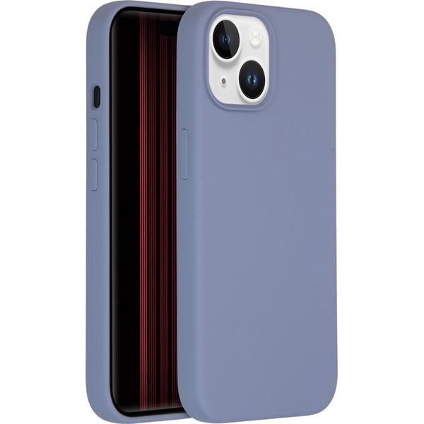 Cover Per Iphone 15 - Silicone - Custodia/Copertura Morbida Accezz - Grigio-image