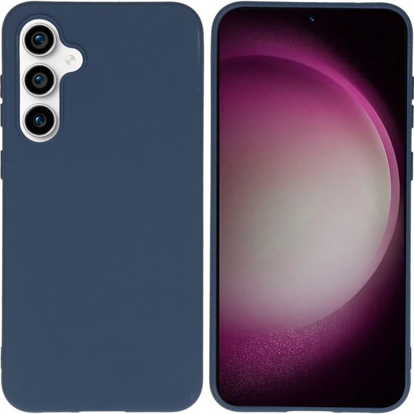 Imoshion Custodia Protettiva Samsung Galaxy S23 Fe Back Cover Custodia Per Telefono Cellulare Per Samsung Galaxy S23 Fe - Blu Scuro-image