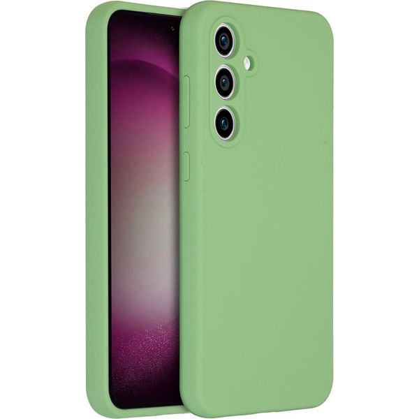 Samsung Galaxy S23 Fe Sleeve - Silicone - Custodia/Copertura Morbida Accezz - Verde-image