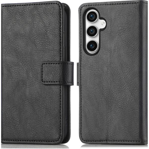 Custodia Per Cellulare Imoshion Per Samsung Galaxy S23 Fe - Flip Cover Libreria Flip - Nero-image