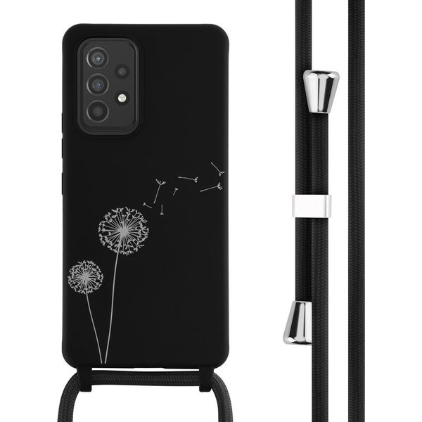 Custodia Samsung Galaxy A53 - Silicone - Imoshion Custodia Morbida/Manicotto Con Cinturino/Copertura Posteriore - Nero-image