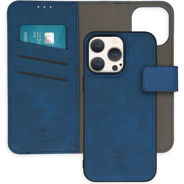 Imoshion Custodia Protettiva Iphone 15 Pro Max Custodia Protettiva A Libro Custodia Per Telefono Cellulare Per Iphone 15 Pro Max - Blu-image