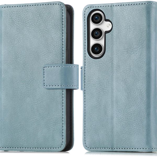 Custodia Per Cellulare Imoshion Per Samsung Galaxy S23 Fe - Flip Cover Libreria Flip - Blu Chiaro-image