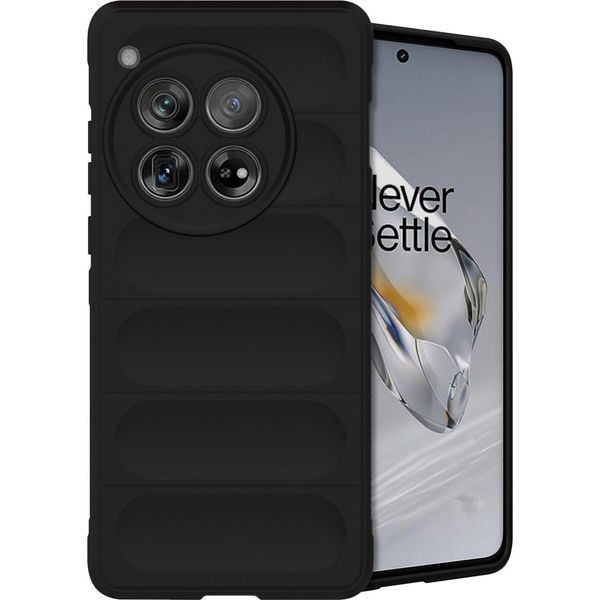Custodia Oneplus 12 - Silicone - Custodia/Copertura Morbida Imoshion - Nero-image