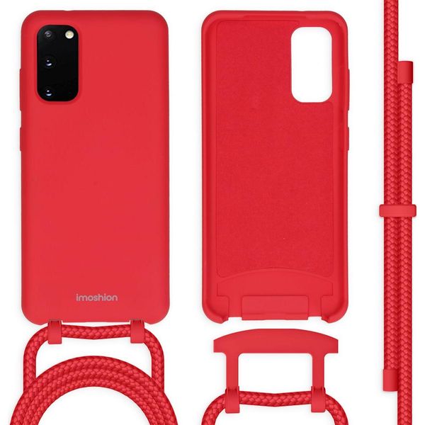 Imoshion Custodia Protettiva Samsung Galaxy S20 Cover Posteriore Custodia Per Cellulare Per Samsung Galaxy S20 - Rosso-image