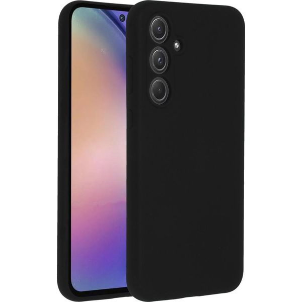 Samsung Galaxy A55 Cover - Silicone - Custodia/Copertura Morbida Accezz - Nero-image