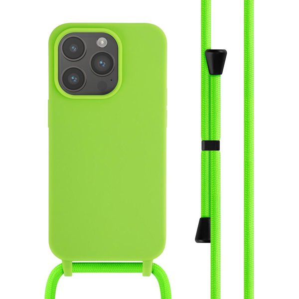 Custodia Iphone 14 Pro Custodia Protettiva In Silicone Iphone 14 Pro Verde Imoshion-image