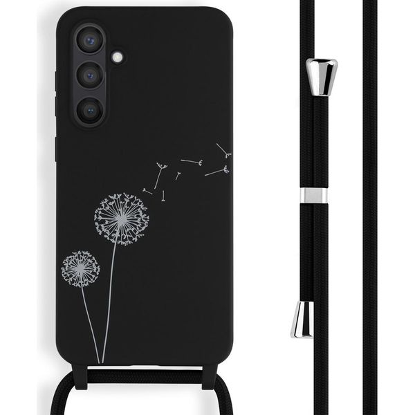 Custodia Samsung Galaxy S23 Fe - Silicone - Imoshion Custodia Morbida/Manicotto Con Cinturino/Copertura Posteriore - Nero-image