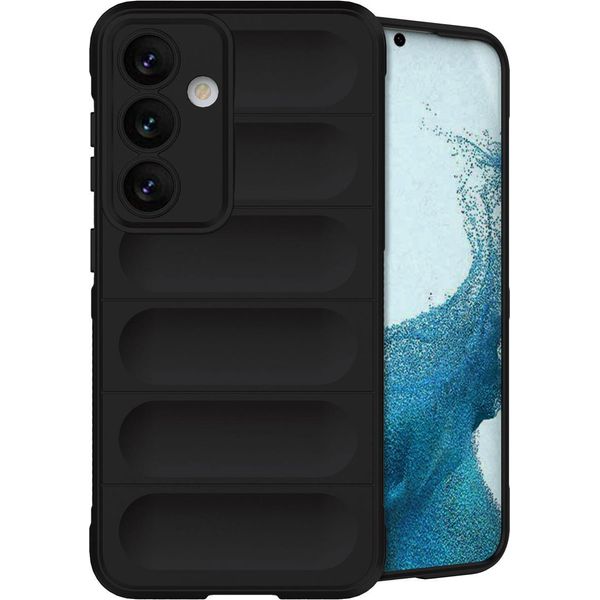 Custodia Samsung Galaxy S24 - Silicone - Imoshion Custodia Morbida/Copertura Posteriore - Nero-image