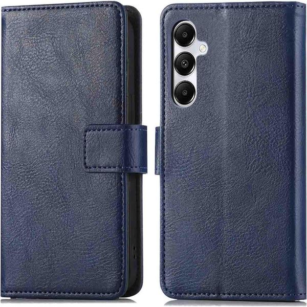Custodia Per Cellulare Imoshion Per Samsung Galaxy A35 - Cover Flip A Libro - Blu Scuro-image