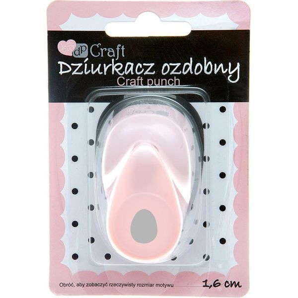 Punzone Decorativo - Uovo 1,6Cm - Dpcraft-image
