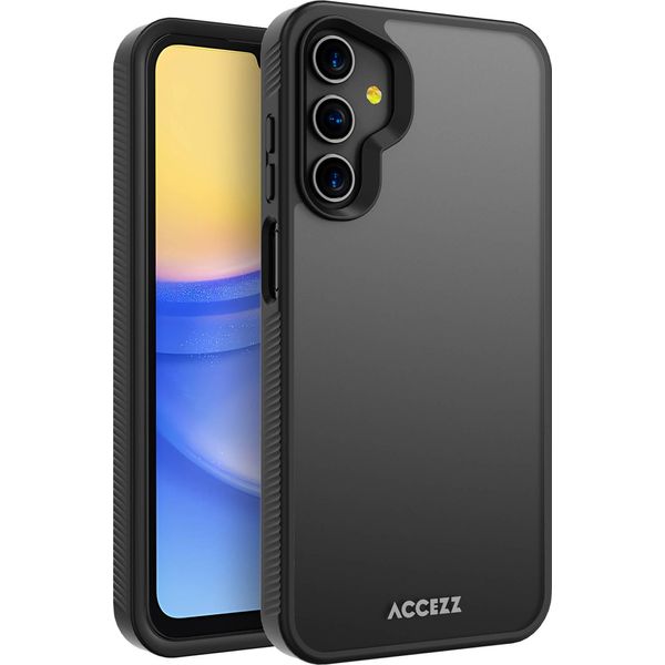 Samsung Galaxy A15/Samsung Galaxy A15 Cover - Plastica - Custodia Rigida/Cover Accezz - Nero-image