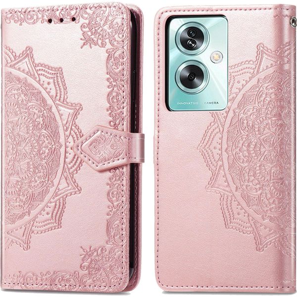Oppo A79 Sleeve - Pelle Finta - Flip Cover Imoshion - Finitura Oro Rosa-image