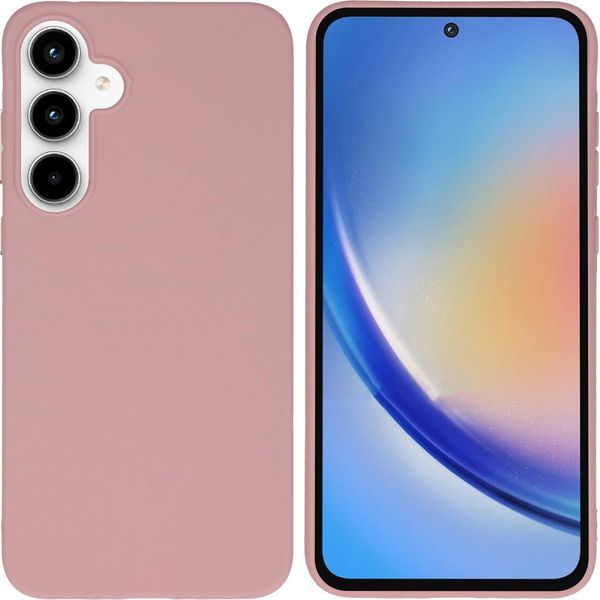 Imoshion Custodia Protettiva Samsung Galaxy A35 Back Cover Custodia Per Telefono Cellulare Per Samsung Galaxy A35 - Rosa Chiaro-image