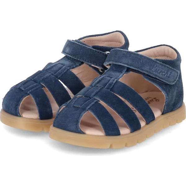 Lurchi Scarpe Da Passeggio/ Mini Scarpe/ Sandali Momo Blu Scamosciato Taglia: 20-image