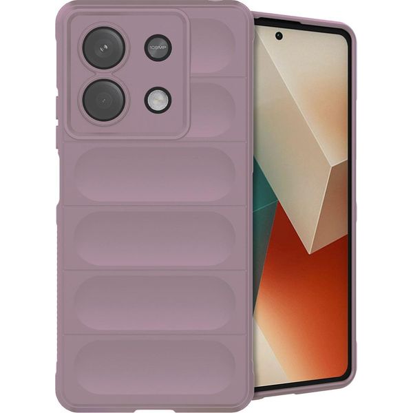 Xiaomi Redmi Note 13 Cover - Silicone - Imoshion Custodia Morbida/Copertura Posteriore - Viola-image