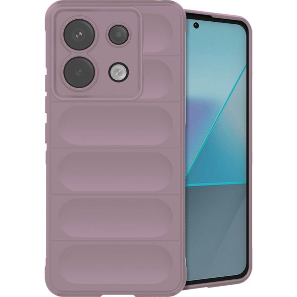 Xiaomi Poco X6 Pro Sleeve - Silicone - Custodia/Copertura Morbida Imoshion - Viola-image