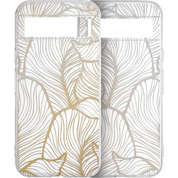 Google Pixel 8A Sleeve - Silicone - Imoshion Custodia Morbida/Copertura Posteriore - Trasparente-image