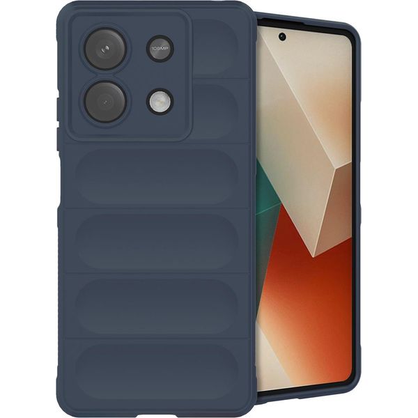 Xiaomi Redmi Note 13 Cover - Silicone - Imoshion Custodia Morbida/Backcover - Blu Scuro-image