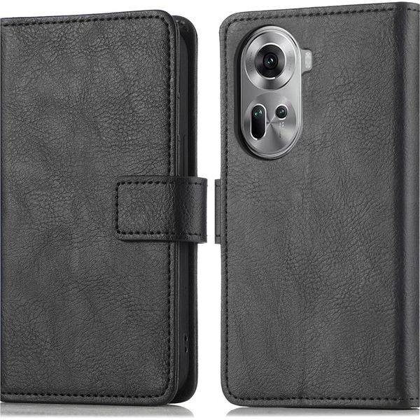 Imoshion Custodia Per Cellulare Per Oppo Reno 11 F - Flip Cover Bookcase Flip - Nero-image