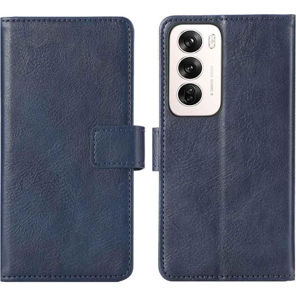 Imoshion Custodia Per Cellulare Per Oppo Reno 12 - Flip Cover Bookcase Flip - Blu Scuro-image
