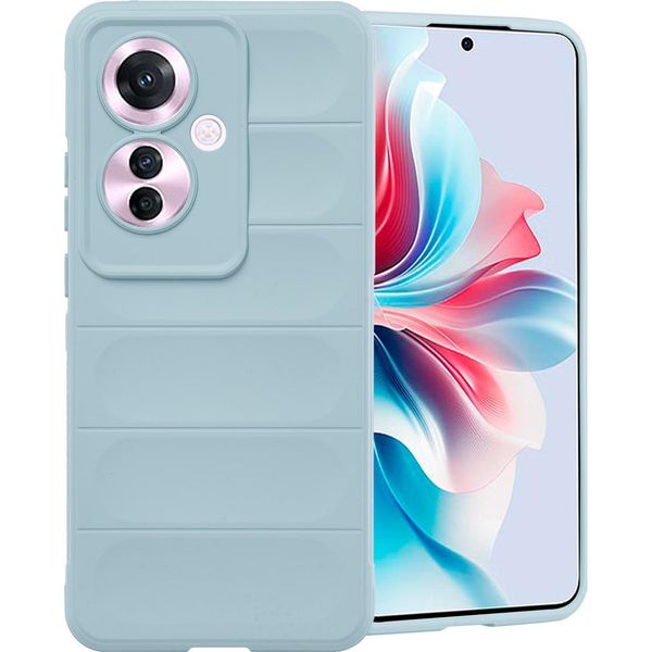 Oppo Reno 11 F Custodie - Silicone - Imoshion Custodia Morbida/Copertina Posteriore - Azzurro-image