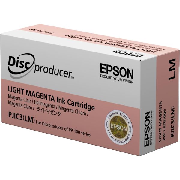 Epson Discproducer PJIC7(LM) - Magenta Chiaro - Originale - Cartuccia D'inchiostro - Per Discproducer PP-100, PP-100AP, PP-100-image