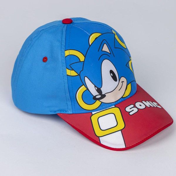 Berretto Estivo Sonic - Berretto Per Bambini Con Stampa E Protezione Uv Rosso-image