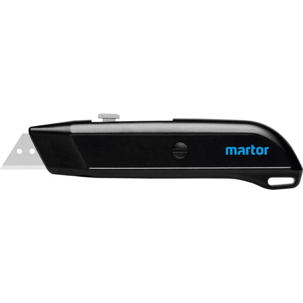 Martor Cutter Argentax Multipos, Retrazione Manuale Della Lama, Cutter Professionale, Universale, In Zinco, Per Destrorsi E Mancini-image