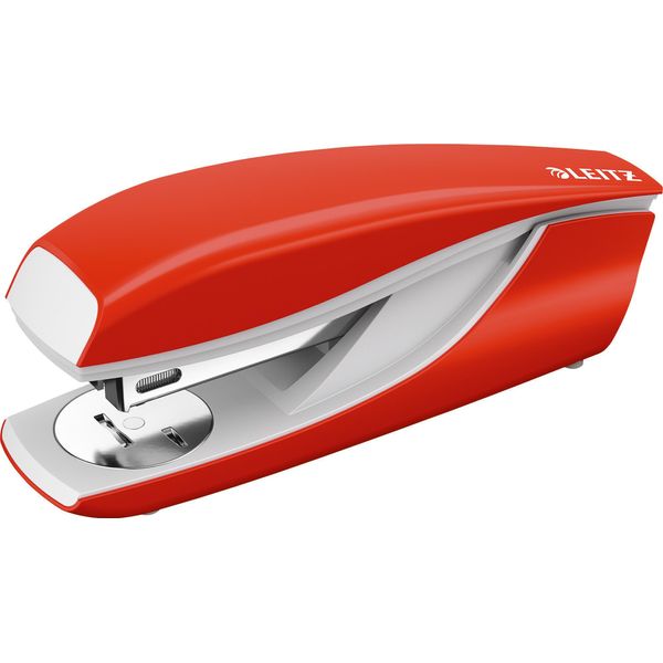 Leitz 5502-00-20 5502 Cucitrice Per Ufficio Nexxt - 30 Fogli, Rosso Chiaro-image