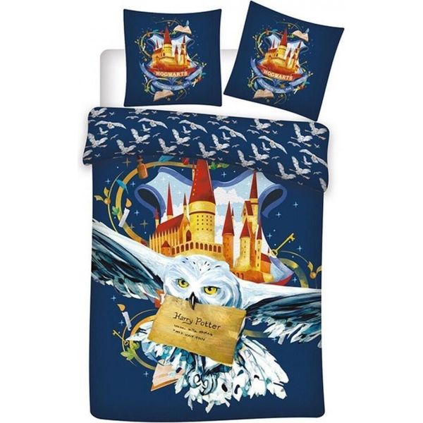 Harry Potter Edvige Biancheria Da Letto Reversibile 140X200 Cm-image