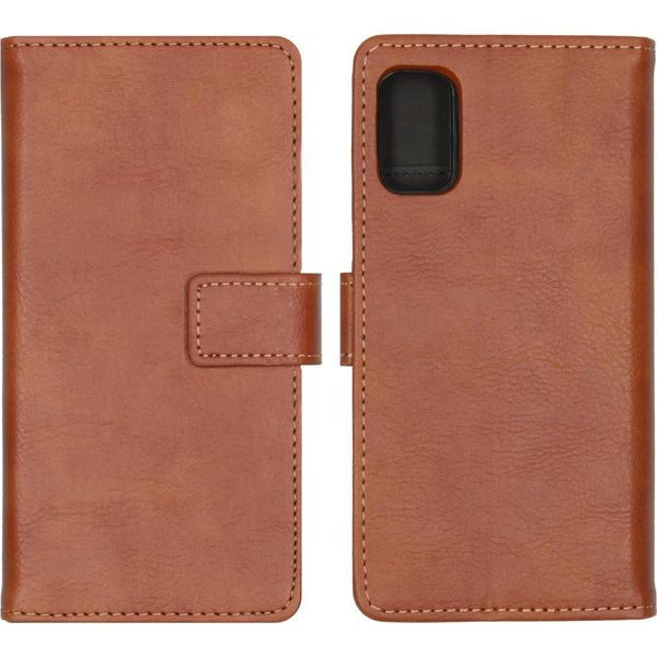 Custodia Per Cellulare Imoshion Per Samsung Galaxy A41 - Cover Flip A Libro - Marrone-image