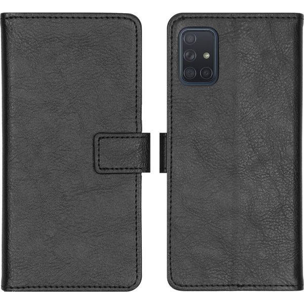Custodia Per Cellulare Imoshion Per Samsung Galaxy A71 - Cover Flip A Libro - Nero-image