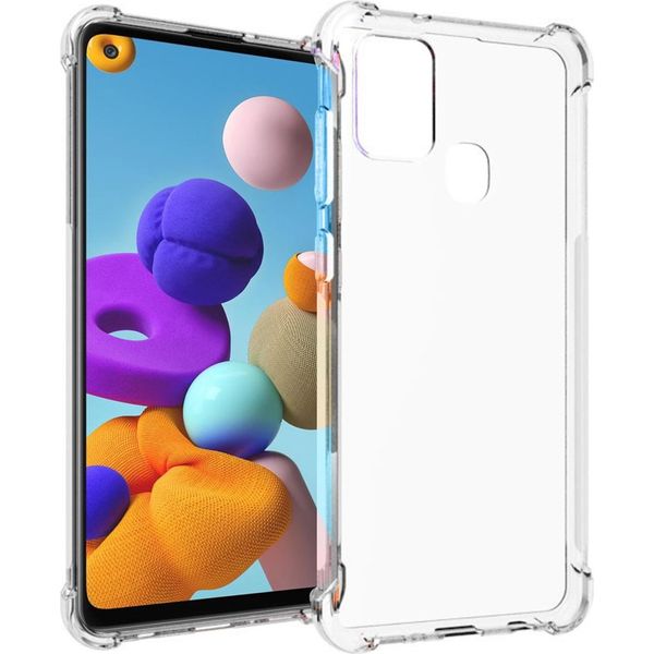 Cover Per Telefono Cellulare Imoshion Per Samsung Galaxy A21S - Silicone Antiurto - Trasparente-image