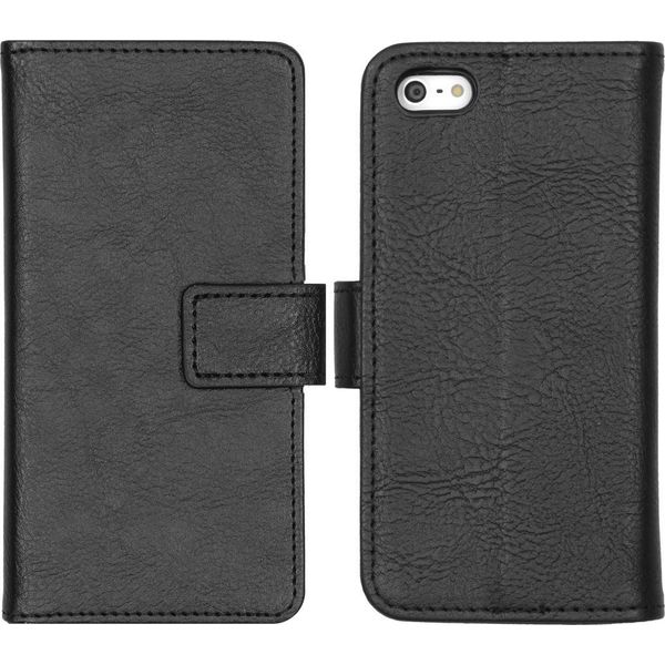 Custodia Per Cellulare Imoshion Per Apple Iphone Se (2016)/Apple Iphone 5 / 5S - Flip Cover Libreria Flip - Nero-image