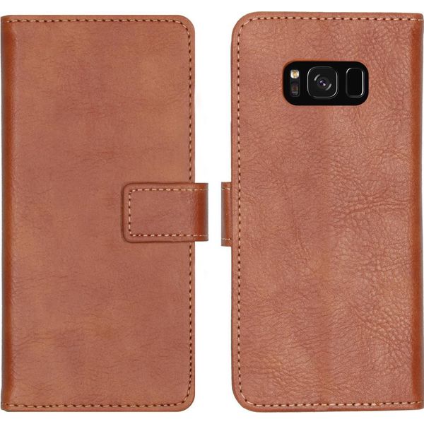 Custodia Per Cellulare Imoshion Per Samsung Galaxy S8 - Cover Flip A Libro - Marrone-image