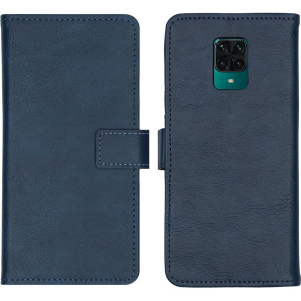 Imoshion Cover Per Telefoni Cellulari Per Xiaomi Redmi Note 9S/Xiaomi Redmi Note 9 Pro - Flip Flap Cover Bookcase Flip - Blu Scuro-image