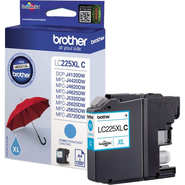 Brother LC225XLC - Ciano - Originale - Cartuccia D'inchiostro-image