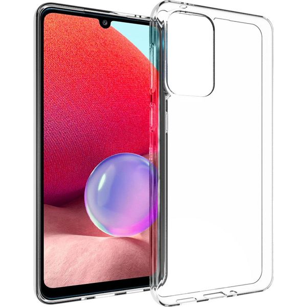 Samsung Galaxy A33 Cover - Silicone - Custodia Morbida Accezz/Copertura Posteriore - Trasparente-image