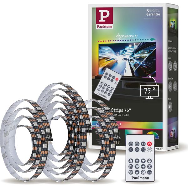 Paulmann Entertainled Usb Striscia Led Illuminazione Tv 75 Pollici-image