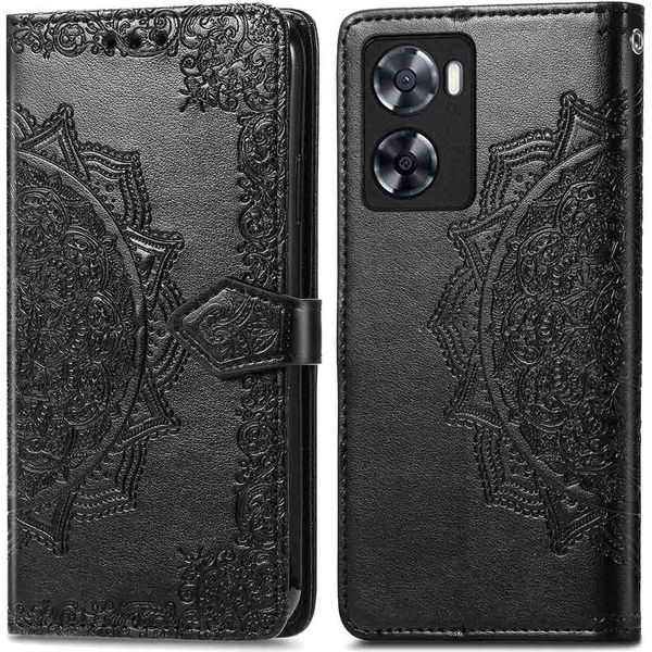 Oppo A57S/Oppo A57 Sleeve - Pelle Finta - Flip Cover Imoshion - Nero-image