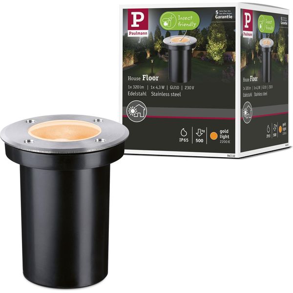 Paulmann Lampada Da Incasso A Pavimento A Led Goldlight Insect-Friendly-image