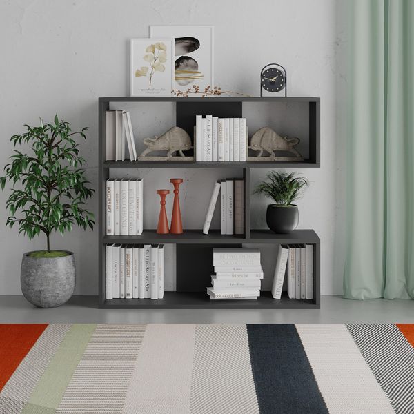 Libreria Moderna Houseland Molly Antracite-image