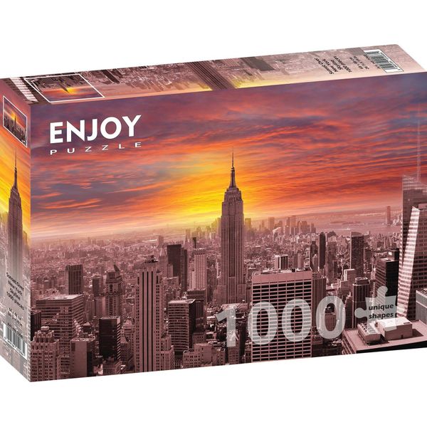 Enjoy Puzzle Tramonto Sullo Skyline Di New York 1000 Pezzi-image